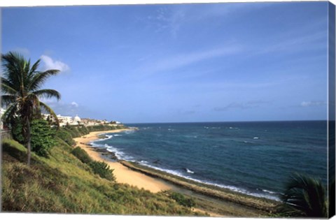 Framed El Morro, Old San Juan, Puerto Rico Print