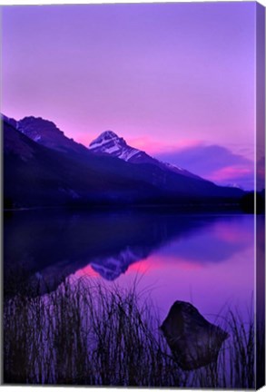 Framed Moraine Lake, Banff National Park, Alberta, Canada Print