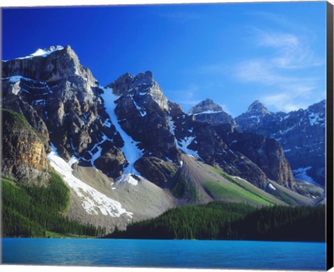 Framed Banff National Park, Moraine Lake, Alberta, Canada Print