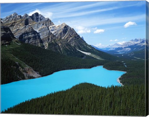 Framed Peyto Lake, Banff National Park, Alberta, Canada Print