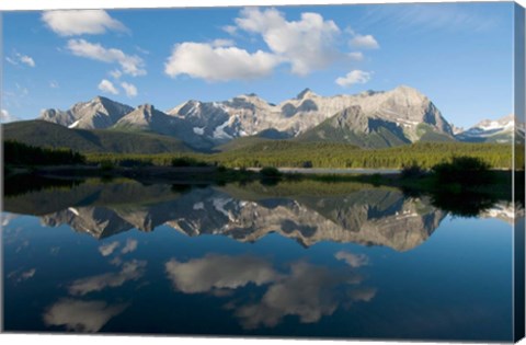 Framed Lower Kananaskis Lake, Peter Lougheed Park, Alberta Print