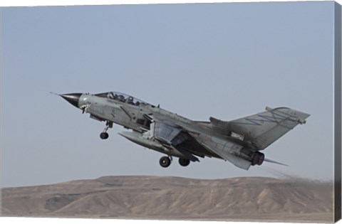 Framed Panavia Tornado of the Italian Air Force taking off Print