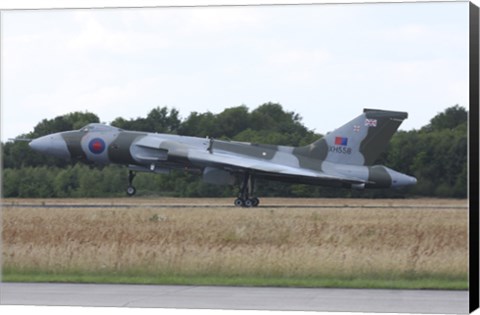 Framed Avro Vulcan Bomber of the Royal Air Force Print