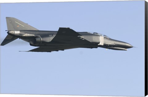 Framed F-4F Phantom of the German Air Force in flight Print