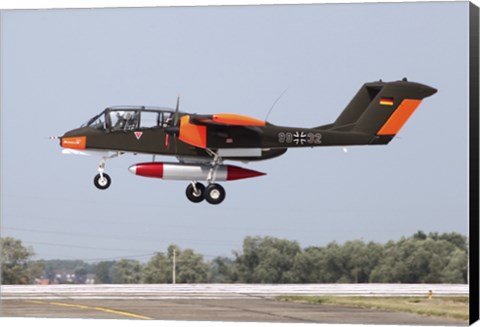 Framed Rare OV-10 Bronco in German Air Force Markings Print