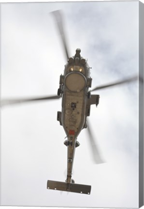 Framed US Navy MH-60R Seahawk in Flight Over Coroando, California Print