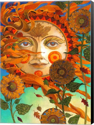 Framed Autumn Sun Print