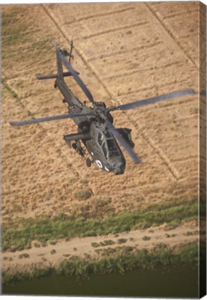 Framed AH-64D Apache Print