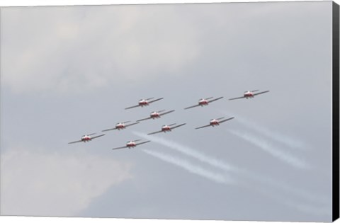 Framed Snowbirds 431 Royal Canadian Air Force Print
