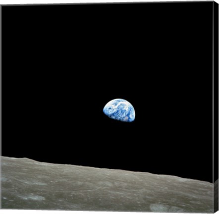 Framed Earthrise Print