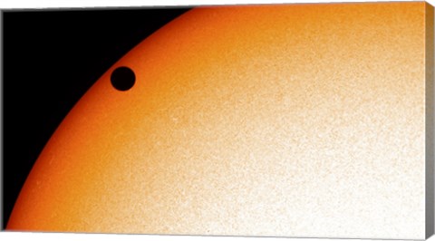 Framed Venus Transit across the Sun 2012 Print