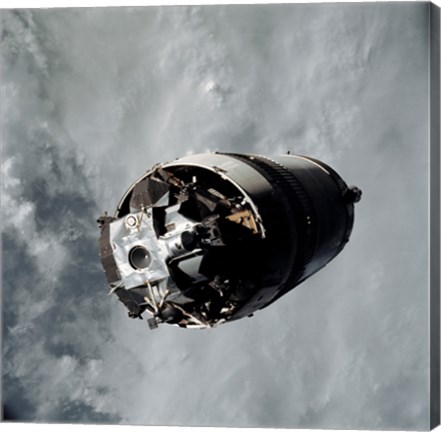 Framed Lunar Module Spider of the Apollo 9 Mission Print