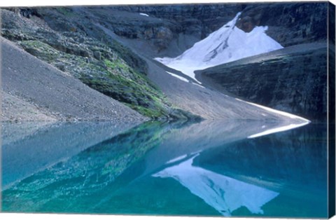 Framed Lake Oesa, Yoho National Park, British Columbia, Canada Print