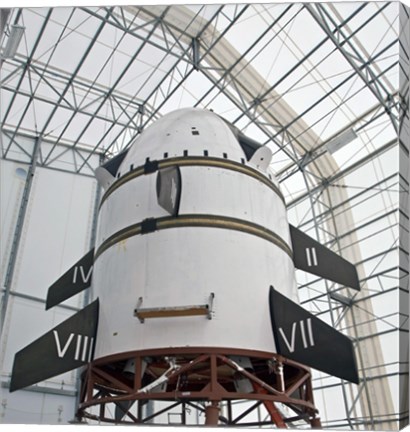 Framed Max Launch Abort System vehicle Print