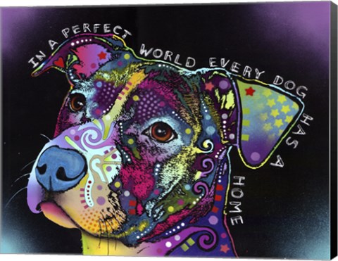 Framed In a Perfect World Print