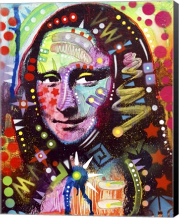 Framed Mona Lisa Print