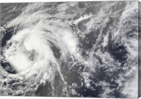 Framed Tropical Storm Josephine Print
