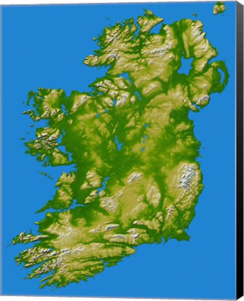 Framed Ireland Print