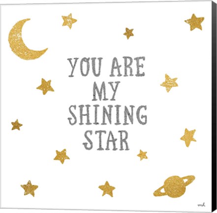 Framed Shining Star Print