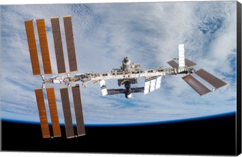 Framed International Space Station 5 Print