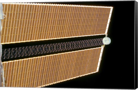 Framed Starboard Solar Array Wing Panel Print