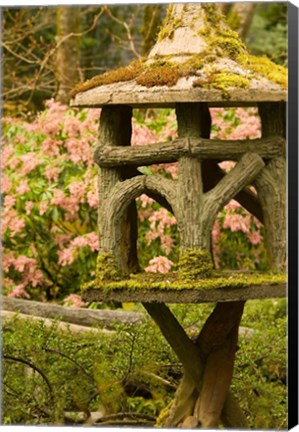 Framed British Columbia, Butchart Gardens Japanese gardens Print