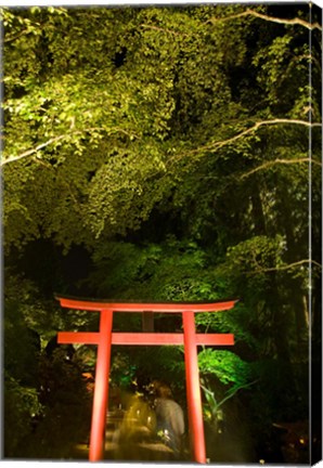 Framed British Columbia, Victoria, Butchart Gardens Print