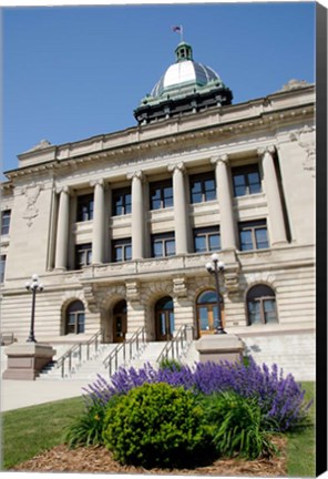 Framed USA, Wisconsin, Manitowoc County Courthouse Print