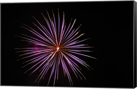 Framed Fireworks Print