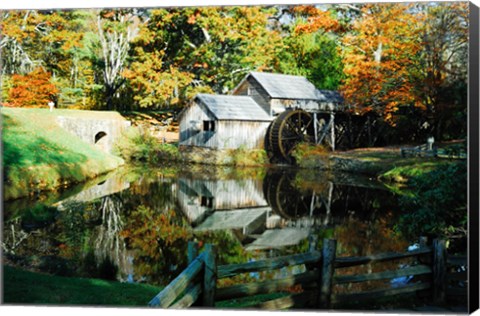 Framed Old Mill Print