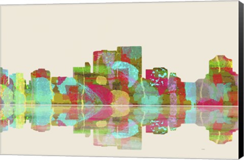 Framed Darwin NT Skyline 1 Print