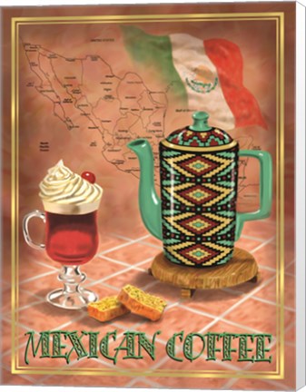 Framed Mexican Coffee Print