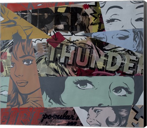 Framed Super Thunder Print
