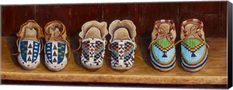 Framed Family Moccasins Print