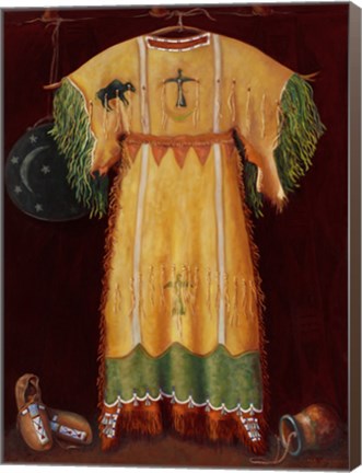Framed She Wore A Yellow Dress Print