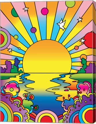 Framed Cosmic Sun Print