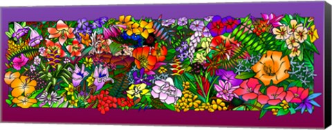 Framed Kvilleflowers 1 Print