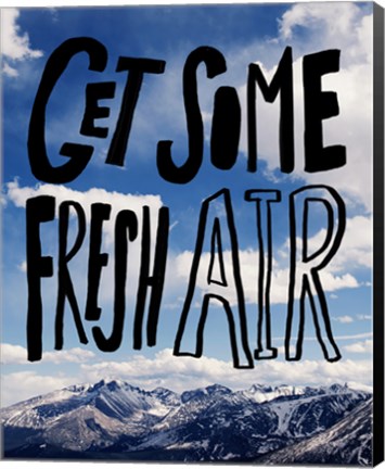 Framed Fresh Air Print