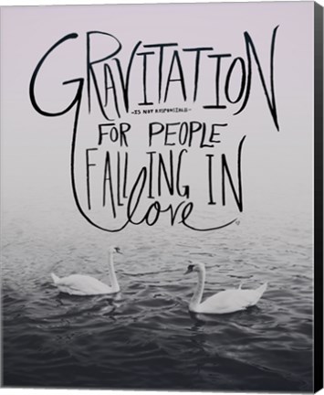 Framed Gravitation Print