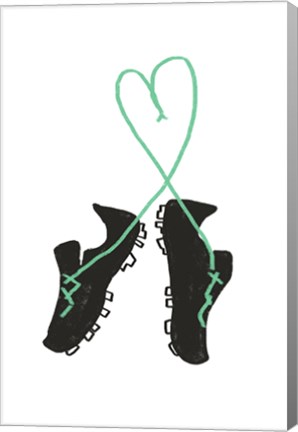 Framed Futbol Love Print
