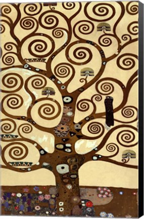 Framed Tree of Life, c.1909 (detail) Print