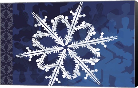 Framed Cristal de Glace II Print