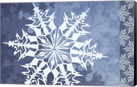 Framed Cristal de Glace III Print