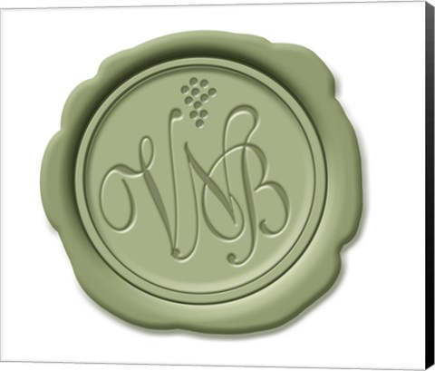 Framed Wax Seal Verdot Print