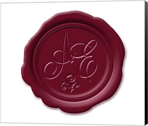 Framed Wax Seal Grenache Print