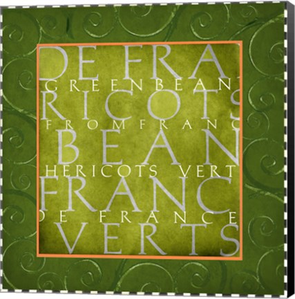 Framed Vegetable Classics III Print