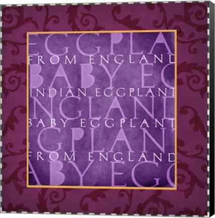 Framed Vegetable Classics IV Print