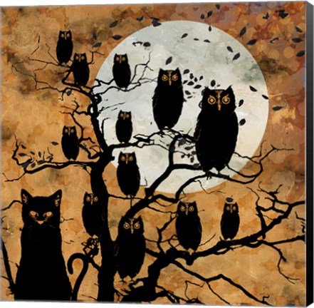 Framed All Hallow&#39;s Eve III Print