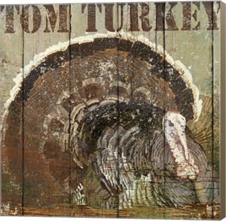Framed Open Season Turkey Print