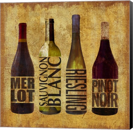 Framed Wine Up 1 Print